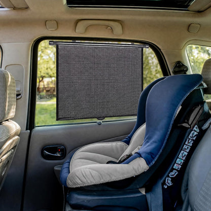 PLTCAT Car Side Window Sun Shades for Baby, 2 Pack UV Protection Breathable Mesh Sunshade, Universal Fit Auto Sun Visor for Kids Pets Travel Privacy Protection (Standard-16''x18'')