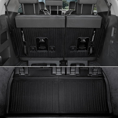 Floor Mats for Kia K5 2021-2026/Hyundai Sonata Gas 2020-2026, All Weather Floor Mats Trunk Cargo Liner Accessories, Full Coverage Set (Fit FWD Models)