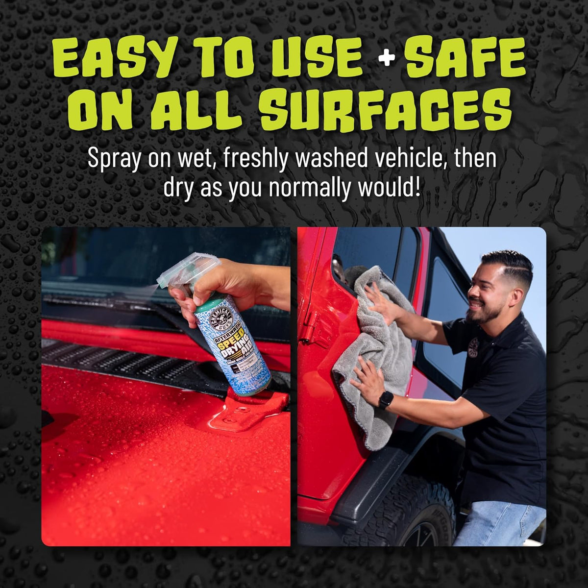 Chemical Guys CWS_801 After Wash Sprayable Gloss Boosting Car Wash Drying Aid (Helps Reduce Water Spots), 128 fl oz (1 Gallon)