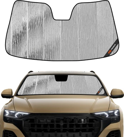 Pigenius Windshield Sunshade for Audi Q5/SQ5 2018-2025, Q5 Sportback/SQ5 Sportback 2021-2025, Q5 PHEV 2020-2025 - AstraGuard