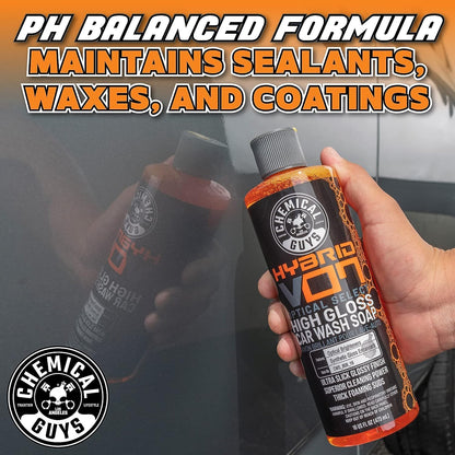 Chemical Guys TORQ Professional Max Foam 8 Cannon and Honeydew Snow Foam Soap Kit - High Foaming Car Wash Cannon with 1 Gallon Concentrated Soap - Safe for Cars, Trucks, SUVs, RVs and More, 128 fl oz