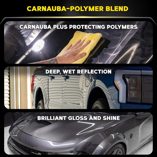 Meguiar’s Gold Class Carnauba Plus Premium Paste Wax, Car Wax Paste For Diy Drivers & Detailers, Car Wax With Carnauba + Polymer Protection For Deep Gloss, Clear Coats On Cars, Trucks & Suvs -11 Oz