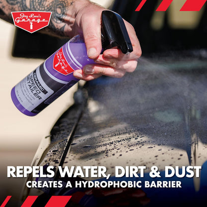 Jay Leno’s Garage Ceramic Speed Detailer Spray Quick Car Detailer for Cars Trucks Motorcycles and Watercraft Enhances Gloss Slickness Hydrophobic Protection Boosts Ceramic Coatings (16 OZ)