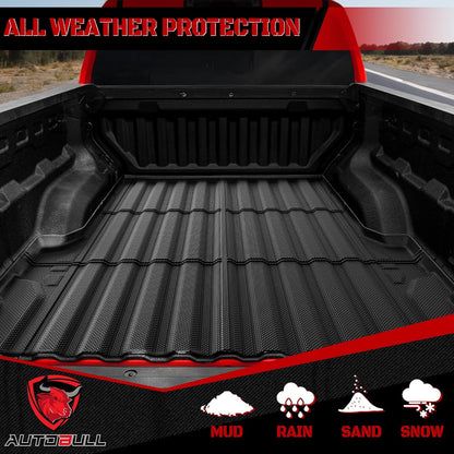 Cargo Liner Compatible with 2015-2024 Ford Edge Cargo Mat，All Weather Protection Trunk Liner Rear Trunk mat，Black