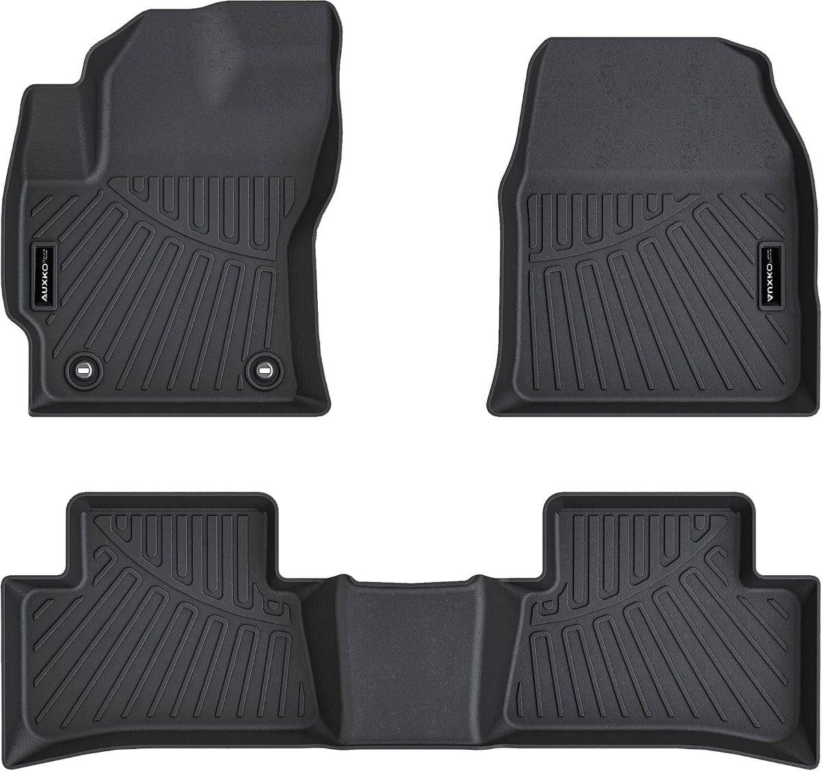 All Weather Floor Mat Fit for Toyota Corolla(Include Hybrid Exclude Hatchback) 2026 2025-2020 TPE Rubber Liners Corolla Accessories All Season Guard Odorless Anti-Slip Liner Black
