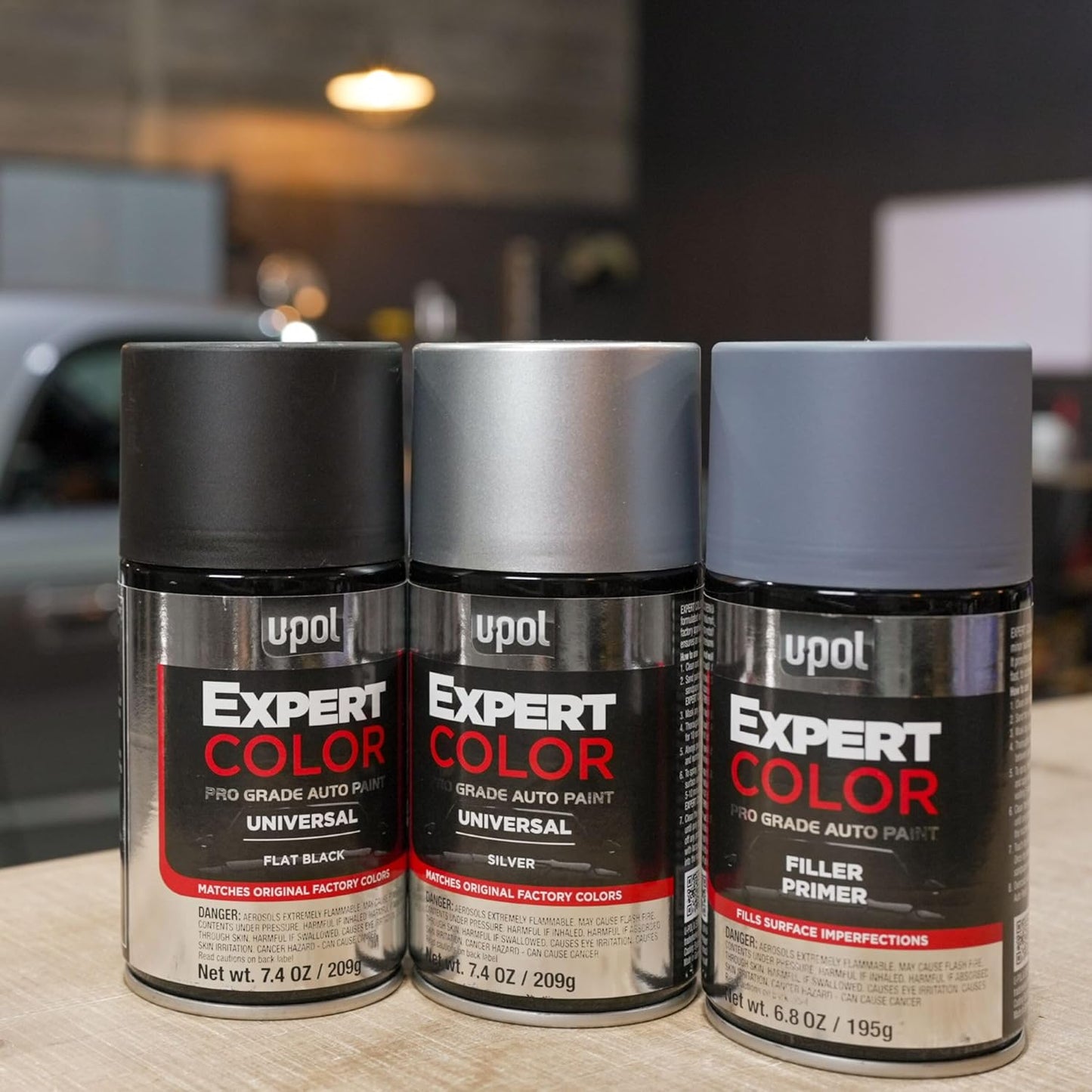 U-POL Expert Color Protective Clearcoat, Automotive Clearcoat Spray Paint, Professional Grade, Easy-To-Use, Clear