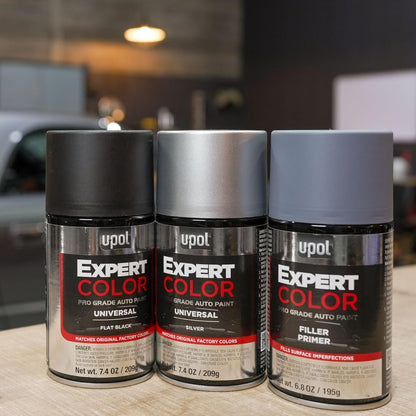 U-POL Expert Color Protective Clearcoat, Automotive Clearcoat Spray Paint, Professional Grade, Easy-To-Use, Clear