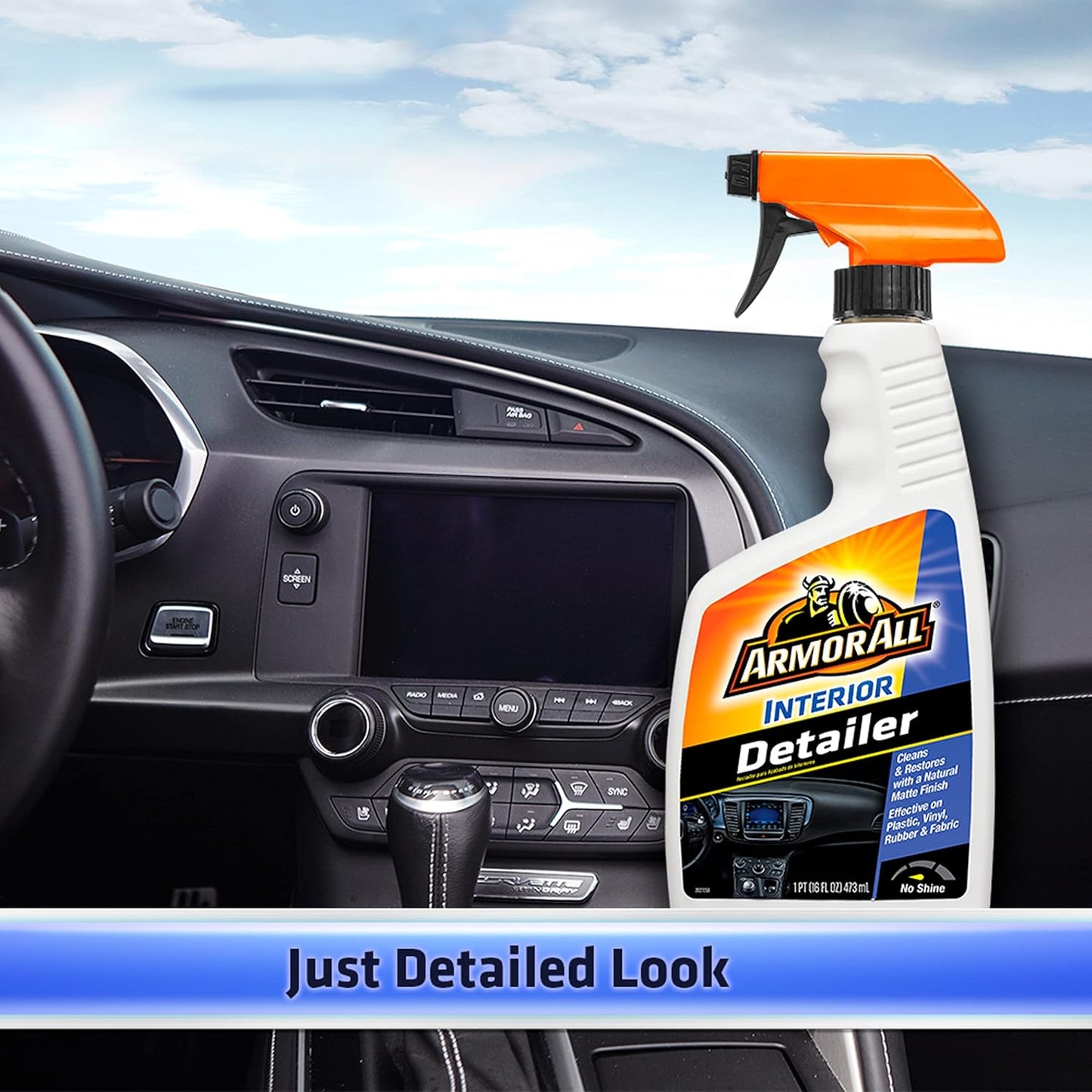 Armor All Ultra Shine Total Vehicle Detailer by Armor All, Car Detailer Spray for Interior and Exterior Use, 22 Fl Oz