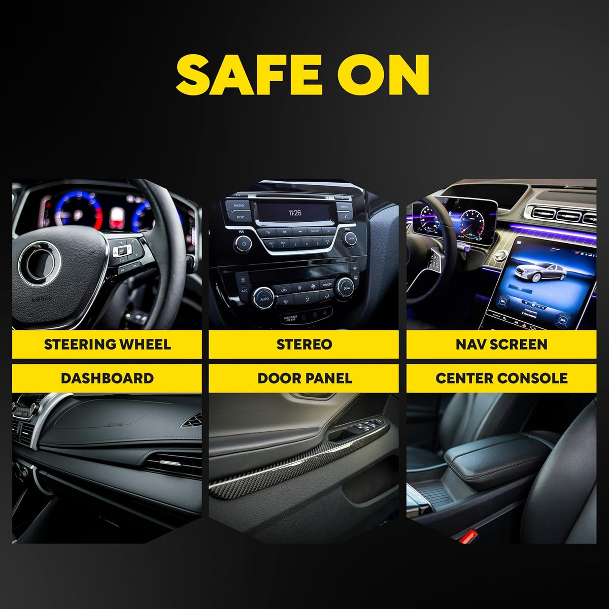 Meguiar's G16216 Ultimate Interior Detailer, Protects Interior Surfaces from Dirt and Grime, Leaves Your Surfaces Protected from UV Rays and Giving It a Lasting Finish, 15.2 Oz Spray Bottle