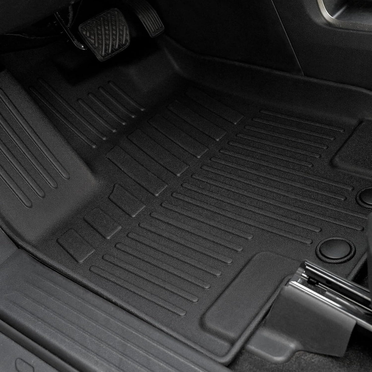 Floor Mats Set for Nissan Rogue 2026 2025 2024-2021 Accessories, Full Coverage All Weather Floor Mats Cargo Mat with Backrest Protectors & Door Sill Guards (Not for Sport)