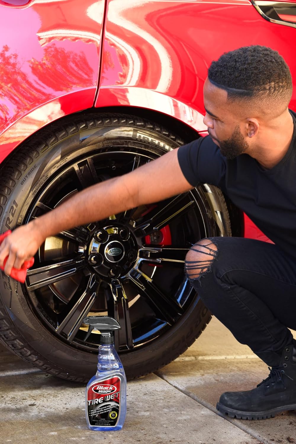 Black Magic 120218 No Scrub All Wheel Cleaner, 23 oz. (Pack of 2) - No Scrubbing Needed, Just Apply, Hose Off and Wipe for Clean Wheels Every Time