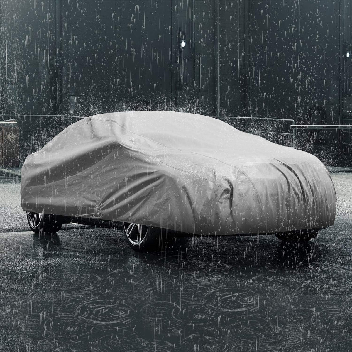 Miflon Car Cover Waterproof Outdoor and Indoor Protection (Size 5)