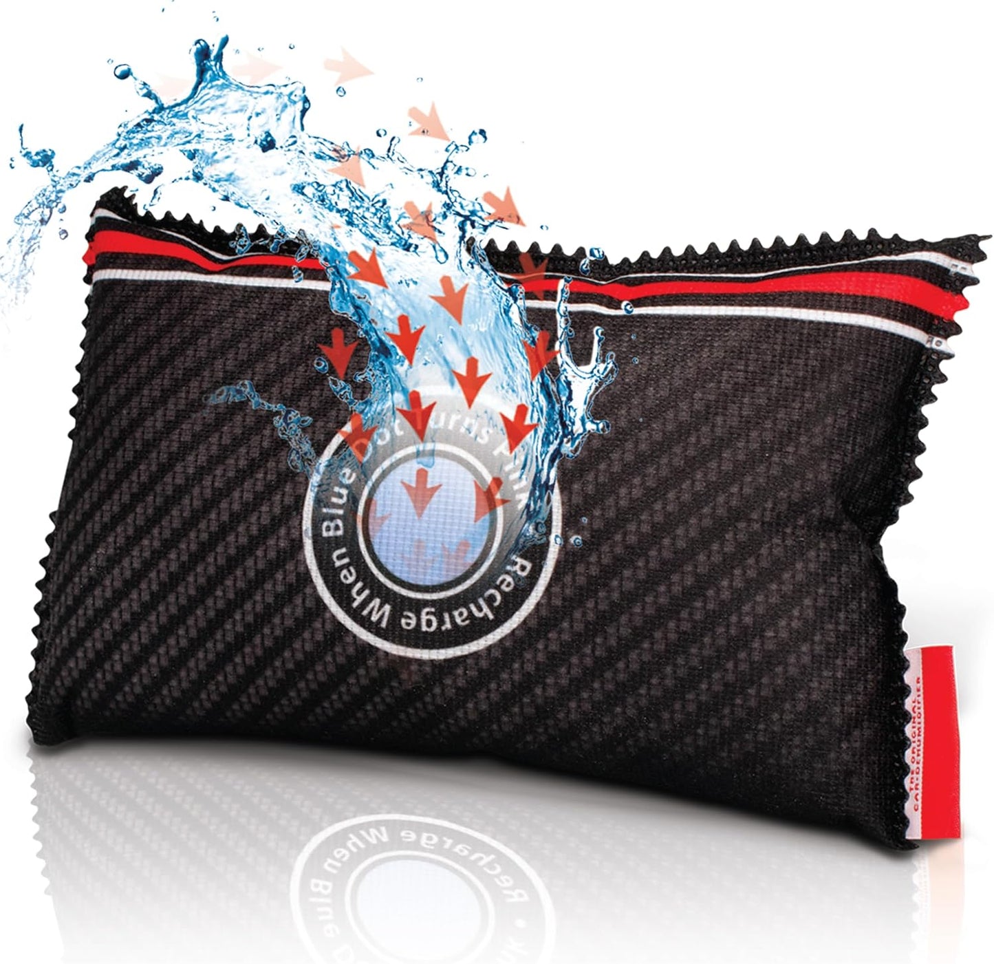 Reusable Car Dehumidifier Bag (2 Pack) Rechargeable Dehumidifier bags for Car, Trucks, and RVs - Prevent Damp & Moisture on Windscreens - Leakproof Moisture Absorber for Car and Home
