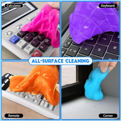 YOPINSAND Car Cleaning Gel, 2 Pack Car Cleaning Putty, Universal Auto Deatiling Tools, Reusable Interior Cleaner for Car Keyboard Air Vent, Car Slime Cleaner Dust Cleaning Gel