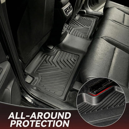 YITAMOTOR Floor Mats & Cargo Mat Fits for Subaru Crosstrek & Impreza 2026 2025 2024 (Non Crosstrek Hybrid), All Weather Protection TPE Waterproof Non-Slip Floor Liners 1st & 2nd Row Set Accessories