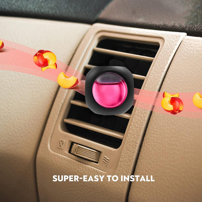DRIVEJOY Car Air Freshener Vent Clips, 8 PK, 6 Ocean, 2 New Car Scent, Long Lasting Air Fresheners for Men & Women, Up to 240 Days, Odor Eliminator