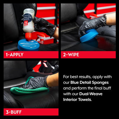 Griot's Garage Leather Rejuvenator for Car Seats, Upholstery, Auto, Home, Furniture, Shoes, Boots, Accessories, and More, Conditioner and Protectant, 8 Ounces