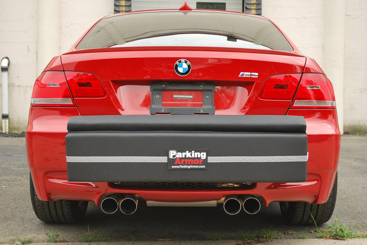 Indoor/Outdoor Ultimate Rear Bumper Protector, Widest Bumper Protection, Thickest Bumper Guard, Steel Reinforced Straps (4.2 Edition (42" Wide))