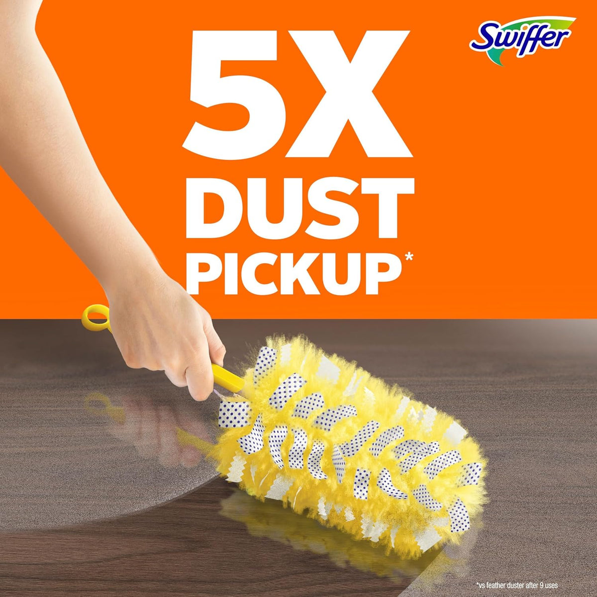 Swiffer Pet Heavy Duty Dusters Refills, Multisurface 360 Dusters with Febreze Odor Defense, 11 Count