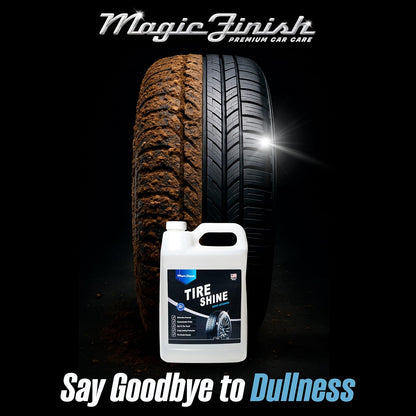 Magic Finish Wheel Cleaner (16 fl oz) – Premium Wheel Cleaner Spray for Brake Dust and Grime with Fast Cling Formula – Car Cleaning Supplies for Chrome, Alloy, Painted Wheels & Powder-Coated Finishes