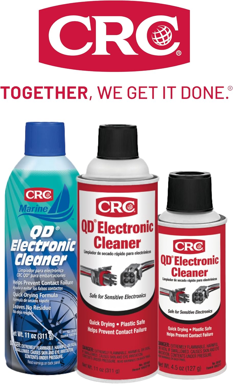 CRC 05103 QD Electronic Cleaner -11 Wt Oz