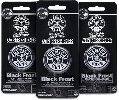 Chemical Guys AIR_302_04 Black Frost Scent and Signature Scent Combo Pack, Great for Cars, Trucks, SUVs, RVs, Home, Office & More (2-4 fl oz Items)