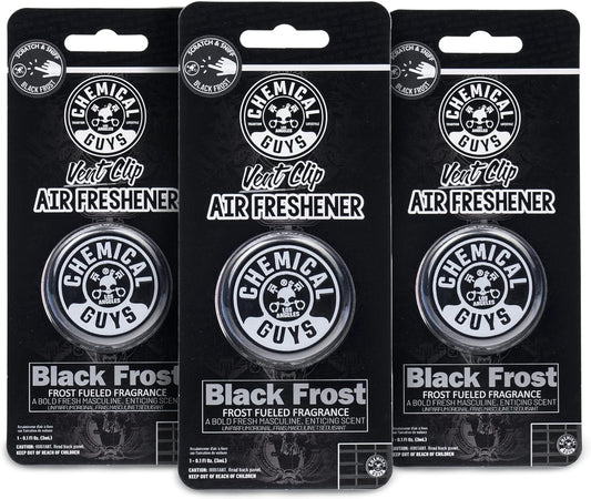 Chemical Guys AIR_302_04 Black Frost Scent and Signature Scent Combo Pack, Great for Cars, Trucks, SUVs, RVs, Home, Office & More (2-4 fl oz Items)