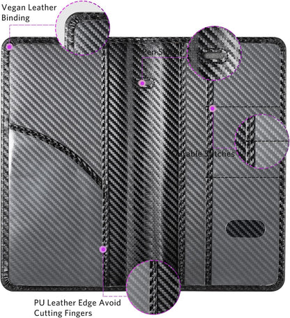 CoBak Car Registration and Insurance Holder - Vehicle Glove Box Car Organizer,Auto Truck Comparment Accessories Case with Magnetic Closure for Driver License,Cards - Colors A