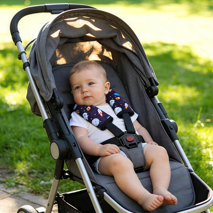 COOLBEBE Car Seat Straps Shoulder Pads for Baby Kids, Super Soft Seat Belt Covers for All Car Seats/Pushchair/Stroller/High Chair