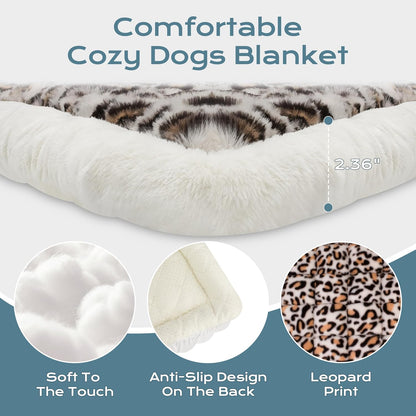 Backseat Dog Bed Mat for Car, Dog Car Seat Cover for Back Seat, Pet Car Blanket Soft and Comfortable, Bottom Non-Slip, Washable Travel Pet Mat for Cars Trucks and SUVs