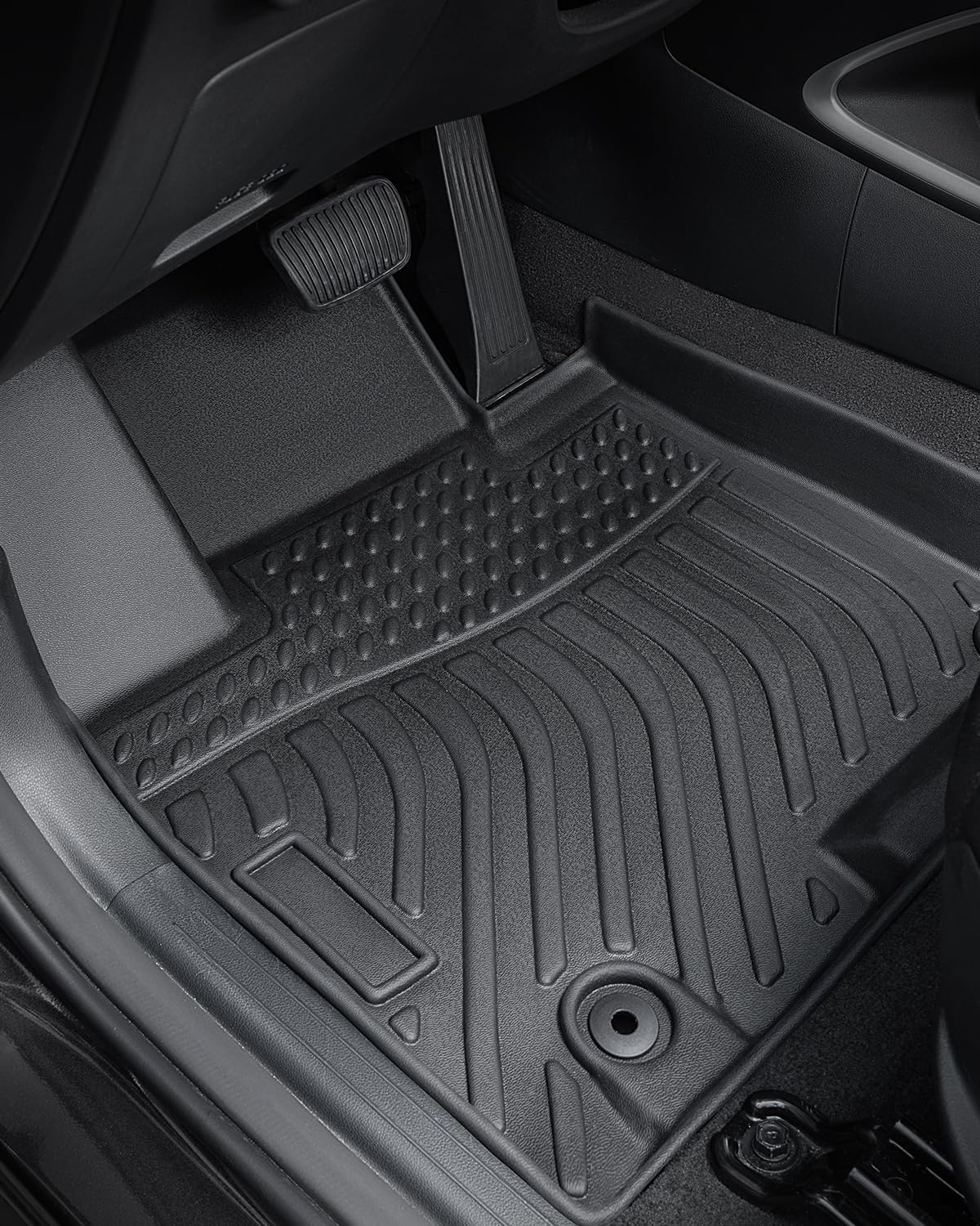 Weather Liner® Floor Mats for Hyundai Tucson 2026 2025 2024 2023 2022 (Excluding Hybrid & PHEV) Custom Fit TPE All Weather Liner Set for Interior Protection: Heavy Duty Front, Rear, Trunk Mats