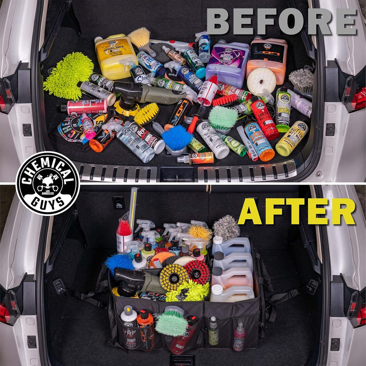 Chemical Guys Large Space Trunk Organizer.