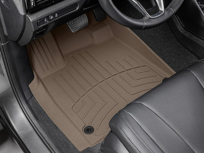 WeatherTech FloorLiner HP Custom Fit Floor Mats for Acura MDX 1st Row (4416691IM), Black