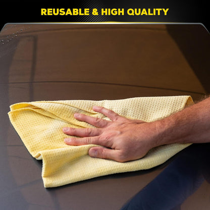 Meguiar's Water Magnet Microfiber Drying Towel, Premium Car Wash Microfiber Towel that’s Super Plush, Water Absorbent & Scratch-Free Big Microfiber Towels for Cars, 1 Pack