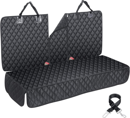 ANOSOSPECIAL Dog Car Seat Cover for Back Seat Cover,Non Stick Fur Rear Seat Protector for Pet,Nonslip Waterproof Durable Universal Fit Interior Backseat Covers for Auto Van SUV