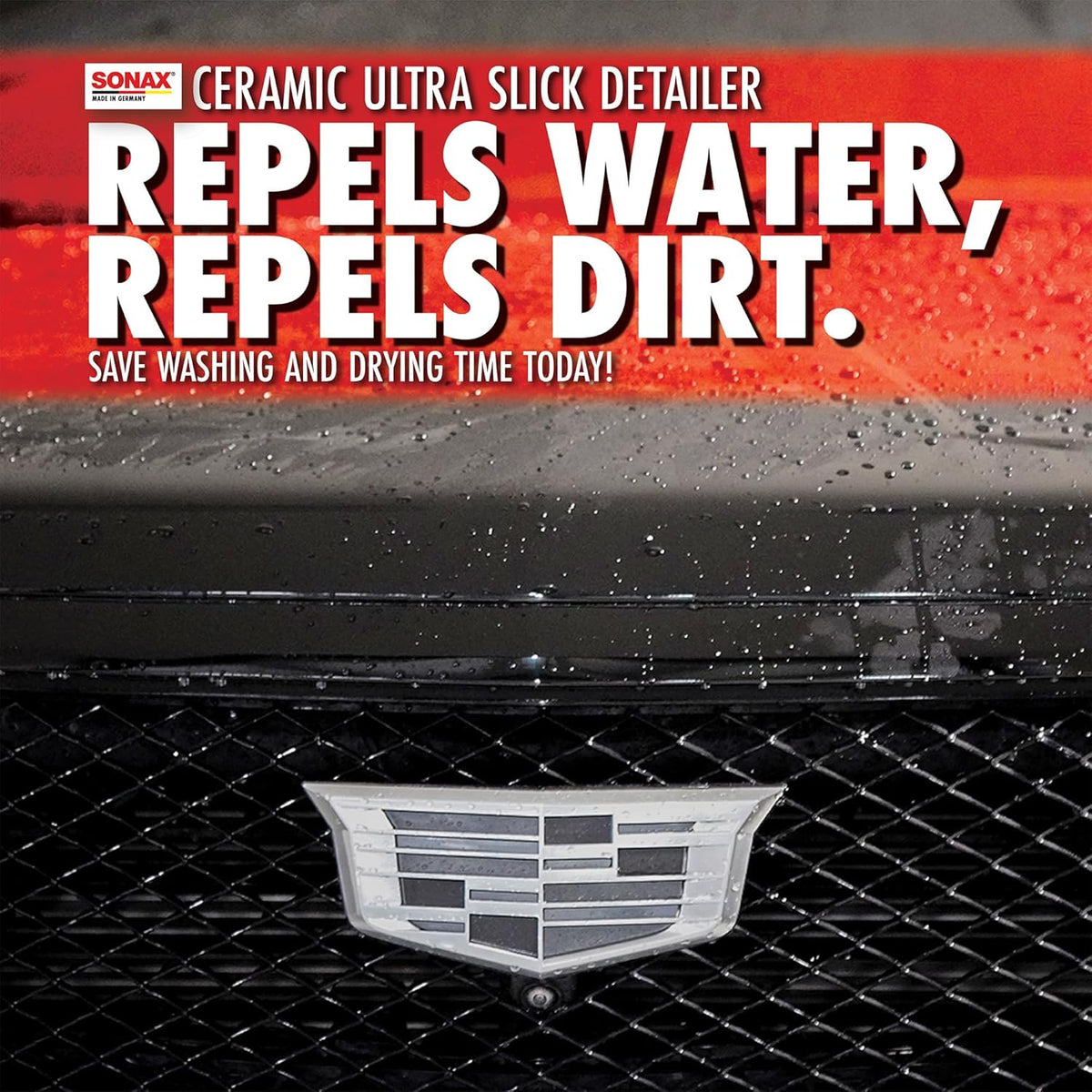 SONAX Ceramic Ultra Slick Detailer | Ceramic Quick Spray Detailer | Si Carbon Ceramic | Durable High Shine Detailer | Slick to the Touch Detailer | Waterless Wash | 750ml | 25.4 fl. Oz. | 268400