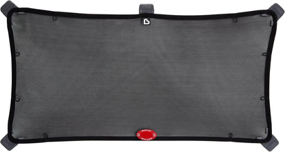 Munchkin® Brica® Magnetic Stretch to Fit™ Car Window Shade for Baby, Side Window Sun Shade, Black, 1 Pack