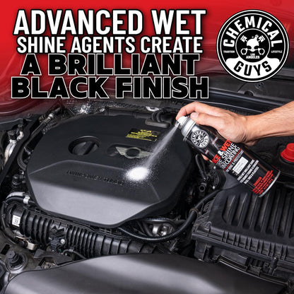 Chemical Guys TVDSPRAY101 Nice & Wet Tire Shine Trim Coating for Rubber, Plastic and Vinyl, Safe for Cars, Trucks, SUVs, Motorcycles, RVs & More, 14.5 fl oz