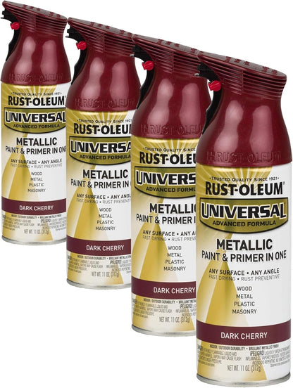 Rust-Oleum 302151 Universal All Surface Clear Topcoat Spray, 11 oz, Dead Flat Clear - Colors A