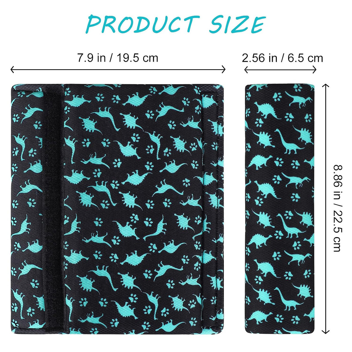Accmor Car Seat Straps Shoulder Pads for Baby Kids,Soft Seat Belt Covers for Children, Car Seat Strap Covers for Girls Boys