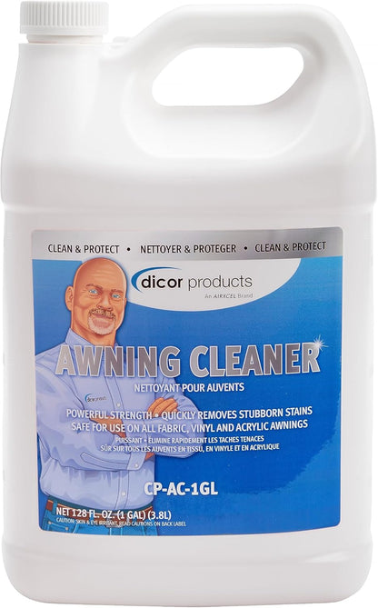 Dicor CP-BTR320S Bug & Tar Remover Cleaner Spray for RV Roofs and Exterior, White