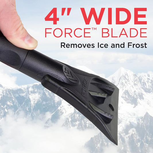 Mallory 532 26 Inch Snow Brush with Ice Scraper for Cars, Trucks, SUVs, RVs, and More (Colors May Vary)