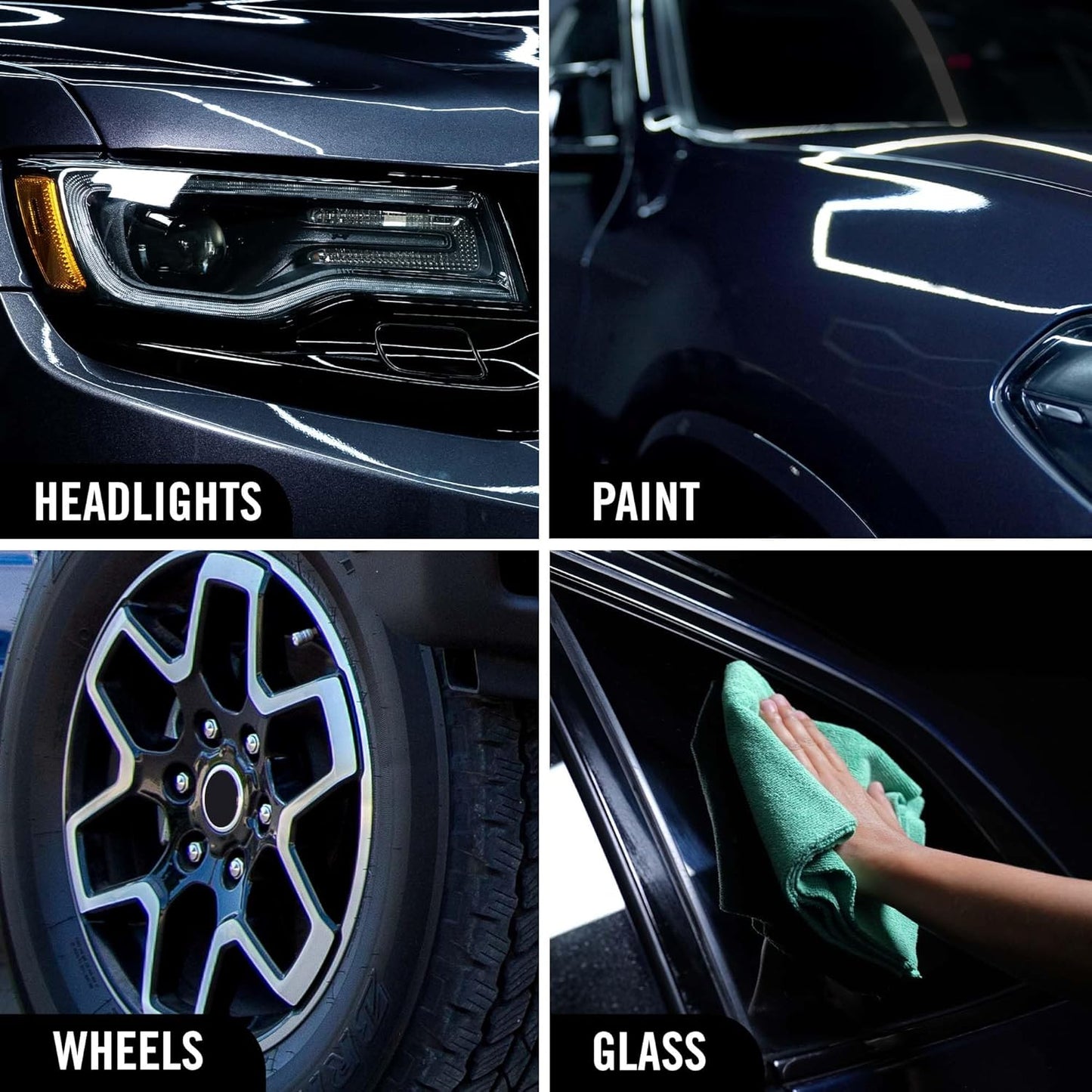 Turtle Wax Hybrid Solutions Ceramic 3-in-1 Car Detailer, Waterless Car Wash, Long-lasting HydrophobicWax Protection and High Gloss Shine, Safe For All Exterior Surfaces, 32 oz (Pack of 3)
