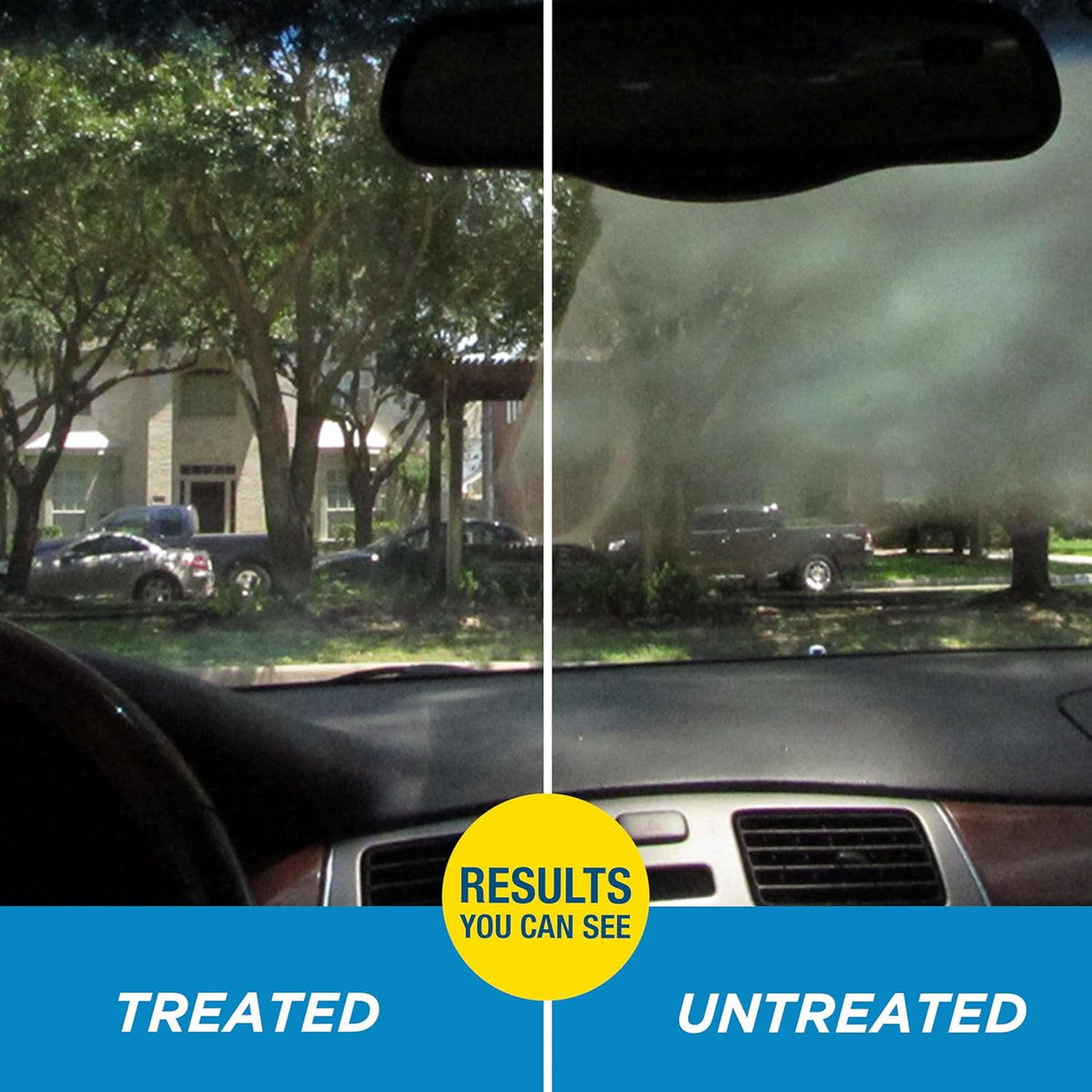 Rain-X AF21106D Glass & Mirrors Anti-Fog Treatment, Prevents Fogging & Steaming on Windshield and Visors, Improves Visibility, Great for Auto & Home