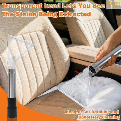 Shop Vac Extractor Attachment Kit for Wet/Dry Vacuum, Universal Hose Adapter for Carpet Upholstery Cleaning & Auto Detailing
