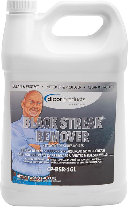 Dicor CP-BTR320S Bug & Tar Remover Cleaner Spray for RV Roofs and Exterior, White