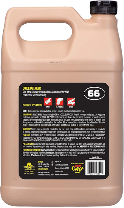 Meguiar's Professional Cleaner Wax M0616 - Swirl and Scratch Remover, Car Polish, and Car Wax in One Liquid - One-Step for Professional Detailing, 16 Oz (Packaging May Vary)
