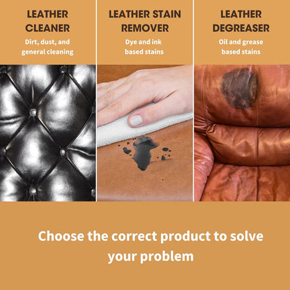 Furniture Clinic Leather Cleaning Wipes | 80 Count | 4-in-1 Clean, Nourish, Condition, & Restore Leather & Vinyl Furniture, Handbags, Jackets, Car Seats, Interiors & More | Residue & Streak-Free