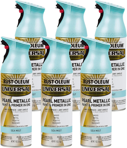 Rust-Oleum 302151 Universal All Surface Clear Topcoat Spray, 11 oz, Dead Flat Clear - Colors A