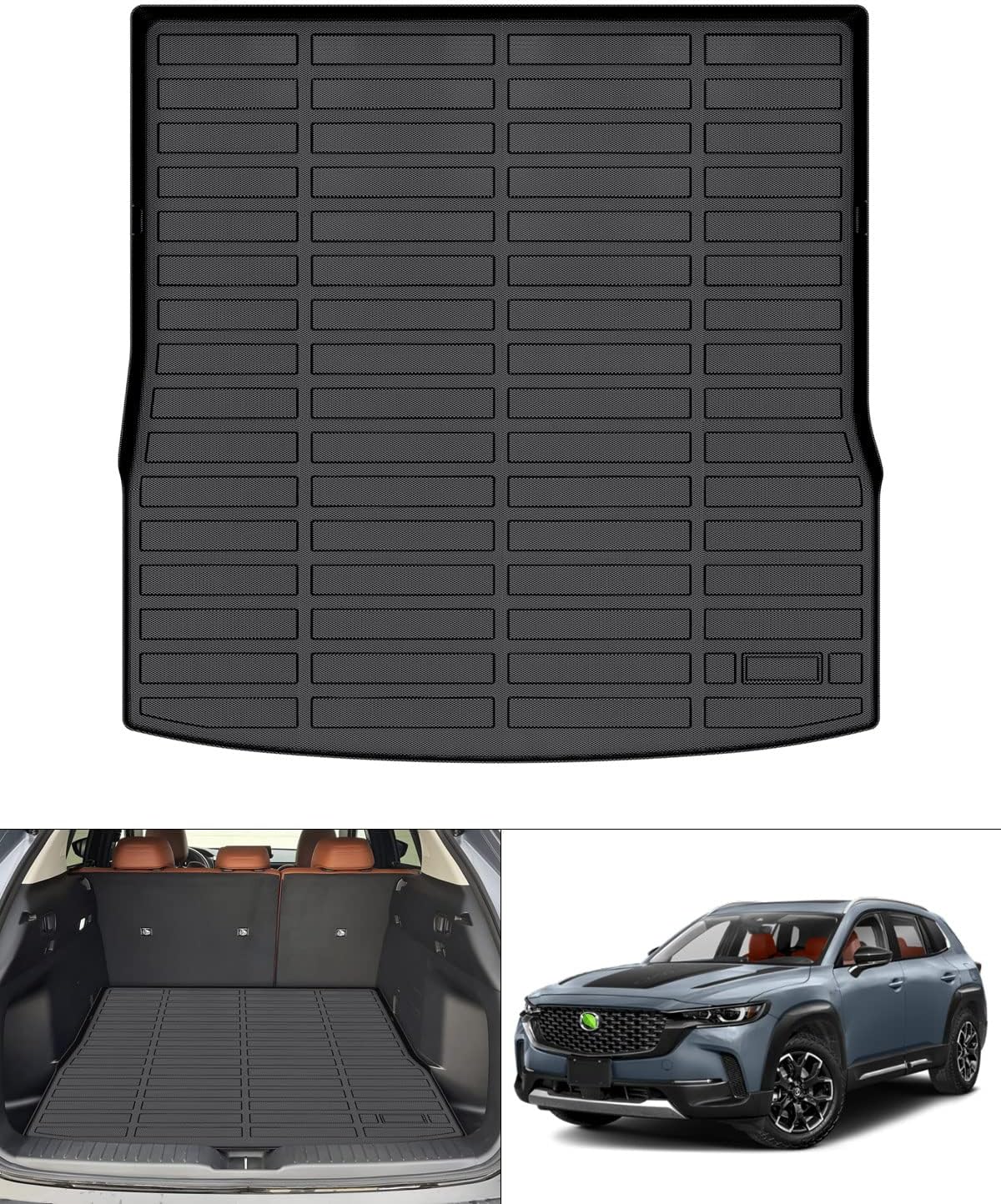 Rav4 Cargo Liner - Trunk Mat for Toyota RAV4 2019-2024 2025, All Weather Cargo Mat for rav4 Accessories, Heavy Duty (Fit for All Models)